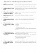 TNCC Notes for Written Exam Questions and Answers 2025 &sol; 100&percnt; score