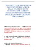 PGDL EQUITY AND TRUSTS FINAL EXAM NEWEST 2025 ACTUAL EXAM COMPLETE EXAM QUESTIONS AND CORRECT DETAILED ANSWERS &lpar;VERIFIED ANSWERS&rpar; &vert;ALREADY GRADED A&plus; &sol;&sol;BRAND NEW&excl;&excl;