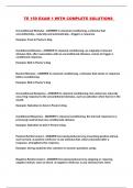 TE 150 EXAM 1 WITH COMPLETE SOLUTIONS 