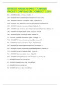 BREEZE AIRWAYS PRE-TRAINING PACKET ORF BASED CORRECT 100&percnt;