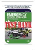 TEST BANK FOR EMERGENCY MEDICAL RESPONDER  FIRST  ON SCENE&comma; 12TH EDITION CHRIS LE  BAUDOUR KAITLYN  LAURELLE KEITH WESLEY 