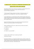 IC MOCK EXAM 1 &sol; INSURANCE COMMISSION TRADITIONAL LIFE MOCK EXAMS&lowbar; 2025 LATEST UPDATED
