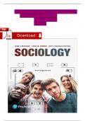 Test Bank for Macionis Gerber&comma; Sociology&comma; 9th Canadian Edition All Chapters Complete Latest Newest Version
