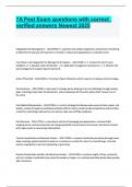 7A Pest Exam questions with correct verified answers Newest 2025&sol;26 Graded A