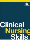 Test Bank for OpenStax Clinical Nursing Skills &lpar;All chapters covered&rpar; &lpar;Multiple Choice Questions with Answers&comma; Complete Guide&rpar; &lpar;Graded A&plus;&rpar;