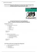 TEST BANK FOR Operations and Supply Chain Management 9th Edition by Roberta S&period; Russell & Bernard W&period; Taylor &comma; ISBN&colon; 9781119537595 &vert;All Chapters Verified&vert; Guide A&plus;