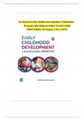 Test Bank For Early Childhood Development&comma; A Multicultural Perspective&comma; 8th Edition&comma; 8E&comma; Jeffrey