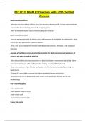 PSY 3213 Exams bundle-Questions with 100&percnt; Verified Answers
