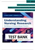 TEST BANK FOR UNDERSTANDING NURSING RESEARCH BUILDING AN EVIDENCE-BASED PRACTICE&comma; 8TH EDITION BY SUSAN K&period; GROVE&comma; ALL CHAPTERS 1-14&comma; LATEST