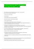 Turf & Landscape &lpar;3&period;0&rpar; exam 2023 with 100&percnt; correct answers
