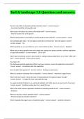 Turf & landscape 3&period;0 Questions and answers
