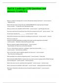 Turf & Landscape &lpar;3&period;0&rpar; Questions and answers Grade&lpar;A&plus;&rpar;