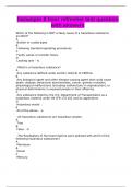 hazwoper 8 hour refresher test question with answers