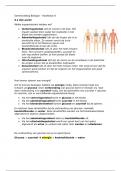 Biologie samenvatting - hoofdstuk 8
