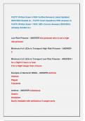 FLETC Written Exam 4 With Verified Answers Latest Updated  2024&sol;2025 Graded A&plus; &vert; FLETC Exam Questions With Answers &  FLETC Written Exam 1 With 100&percnt; Correct Answers 2024&sol;2025 &vert;  &lpar;Already Graded A&plus;&rpar; 