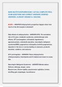 NURS 660 PSYCHOPHARM EXAM 1 ACTUAL COMPLETE REAL  EXAM QUESTIONS AND CORRECT ANSWERS &lpar;VERIFIED  ANSWERS &rpar; ALREADY GRADED A&plus; 2025&sol;2026&period; 