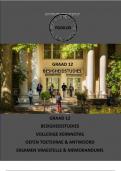Graad 12 - Besigheidstudies Lewensreddergids