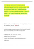FCRA BASIC CERTIFICATION &ndash;ADVANCED &lpar;VERSION1&rpar; EXAM AND TEST BANK NEWEST 2025 ACTUAL EXAM COMPLETE QUESTIONS AND CORRECT DETAILED ANSWERS FROM A VERIFIED SOURCE &vert;ALREADY GRADED A&plus; &lpar;BRAND NEW VERSION&excl;&rpar;