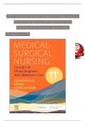 TEST BANK for Medical-Surgical Nursing&colon; Concepts for Clinical Judgment and Collaborative Care 11th Edition by Donna D&period; Ignatavicius&comma; All chapters 1 - 74>Download as Pdf File< UPDATED 2025