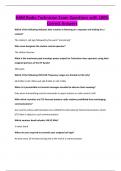 HAM Radio Technician Exam Questions with 100&percnt; Correct Answers