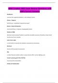 HAM Croatan 2025 Exam Review Questions with 100&percnt; Correct Answers