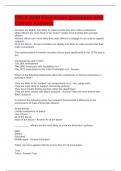 CRLS 3300 Final Exam Questions with Correct Answers