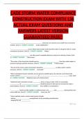 CADE STORM WATER COMPLIANCE CONSTRUCTION EXAM WITH 136 ACTUAL EXAM QUESTIONS AND ANSWERS LATEST VERSION GUARANTEED PASS&excl;&excl;