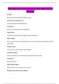 CIS-HAM Exam Prep Questions with 100&percnt; Correct Answers