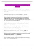 General HAM exam Questions with 100&percnt; Correct Answers