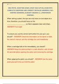 NRA PISTOL SHOOTING EXAM LATEST 2025 ACTUAL EXAM WITH  COMPLETE QUESTIONS AND CORRECT DETAILED ANSWERS &lpar;100&percnt;  VERIFIED ANSWERS&rpar; &vert;ALREADY GRADED A&plus;&vert; &vert;&vert;PROFESSOR  VERIFIED&vert;&vert;