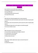 HAM Exam 2025 Questions with 100&percnt; Correct Answers