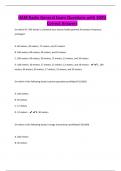 HAM Radio General Exam Questions with 100&percnt; Correct Answers