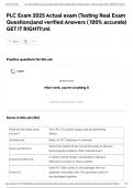 PLC Exam 2025 Actual exam &lpar;Testing Real Exam Questions&rpar;and verified Answers &lpar; 100&percnt; accurate&rpar; GET IT RIGHT&excl;&excl;&semi;ml