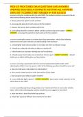 PEDS ATI PROCTORED EXAM QUESTIONS AND ANSWERS UPDATED 2024&sol;2025 A COMPLETE SOLUTION ALL ANSWERS 100&percnt; GET IT CORRECT BEST GRADED A&plus; FOR SUCCESS