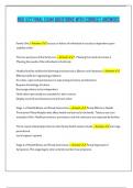 NSG 527 FINAL EXAM QUESTIONS WITH CORRECT ANSWERS