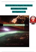 TEST BANK For Inquiry into Physics 8th Edition by Ostdiek&comma; Verified Chapters 1 - 12&comma; Complete Newest Version
