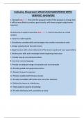 WGU D152 Inclusive Classroom Tests Bundle Set