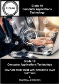 GRADE 10 - COMPUTER APPLICATIONS TECHNOLOGY (CAT)