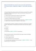 HESI FUNDAMENTAL EXAM ACTUAL EXAM  QUESTIONS  WITH DETAILED VERIFIED CORRECT ANSWERS &lpar;GRADED  A&plus;&rpar; 