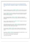 HESI FUNDAMENTAL EXAM ACTUAL EXAM QUESTIONS  WITH DETAILED VERIFIED CORRECT ANSWERS &lpar;GRADED  A&plus;&rpar; 