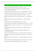 EPME EXAMINATION QUESTIONS AND ANSWERS