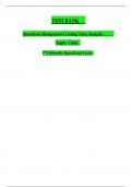 TEST BANK for Operations Management Creating Value Along the Supply Chain 9th Edition By Russell and Taylor all chapters