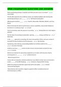 EPME EXAMINATION QUESTIONS AND ANSWERS