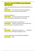 Texas Ext Type B TFM02 Exam Questions and Answers&period;docx