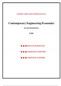 Solution Manual for Contemporary Engineering Economics 7th Edition by Chan S&period; Park &comma; Chapter  1-16