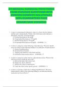 ATI MEDICAL SURGICAL PROCTORED  EXAM 2025&sol;2026 QUESTIONS WITH  VERIFIED CORRECT SOLUTIONS &vert;&vert;  100&percnt; GUARANTEED PASS  <BRAND NEW VERSION> 