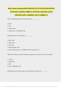 Basic County Corrections 100 COMPLETE ACTUAL EXAM QUESTIONS WITH 100&percnt; GRADED CORRECT ANSWERS &vert; 2024-2025 LATEST UPDATED &vert; 100&percnt; VERIFIED &vert; GET IT CORRECT&excl;&excl;