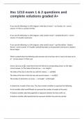 Itsc 1213 exam 1 & 2 questions and complete solutions graded A&plus;