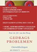 Samenvatting Gedragsproblemen Ontwikkelingen en risico's - Jan van der Ploeg - 9789047711940 &plus; oefentoets vragen antw&period; &plus; belangrijke kernbegrippen - Nieuw 2025