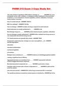 PHRM 515 Exam 3 Copy Study Set 